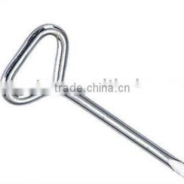 Steel Electric Galvanized Delta Handle Wood Screw In Rigging Hardware