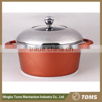 New 32cm aluminum Non-stick coating casserole