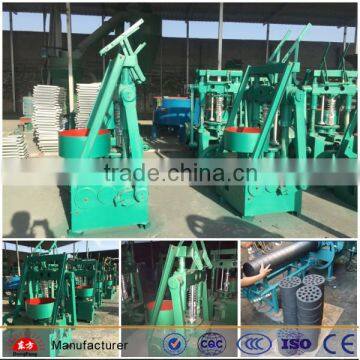 Honeycomb briquette shaping machine for coal powder