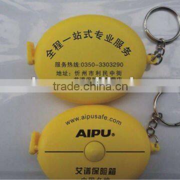 gift measuring tape key ring