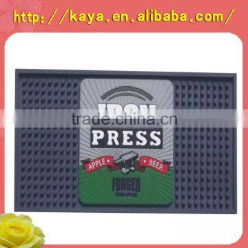 Eco-friendly custom rubber bar counter mat