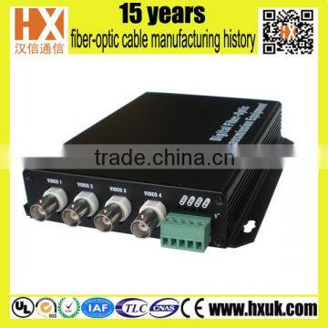 Best CCTV 4Channel 1PTZ Digital Optical Transmitter and Receiver