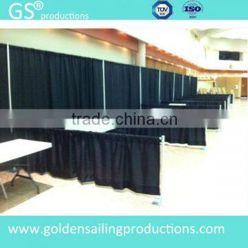 New products trade show booth used pipe and drape for sale