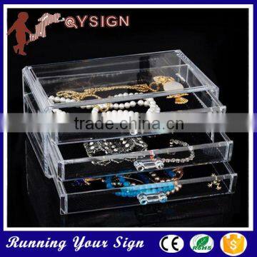 Sale! Custom manufacture 3 tier clear acrylic display box experts