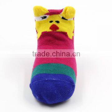 Soft Fancy 3d Baby Socks With Cartoon Pattern photo-3