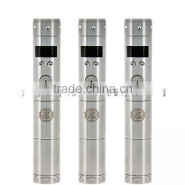 Most popular stainless steel vamo V6 black vamo V6 ecig