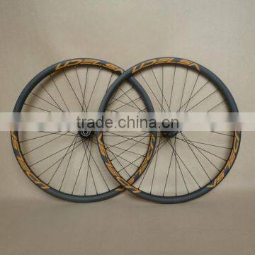 UDELSA 26er carbon wheels 25mm deep 25mm wide Mountain Bicycle Wheelset