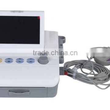 CE marked JPD-300P Portable Neonatal Ultrasonic Maternal Fetal Monitor with Twin option