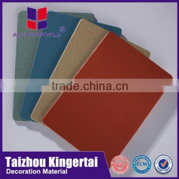 Alucoworld top grade SGS certificate Standard Size 1220mm*2440mm fireshield aluminum composite panel