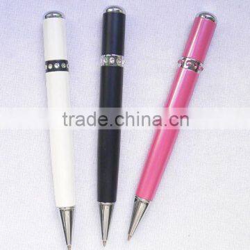 Best quality promotional metal ball pen with perfume tube