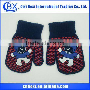 Promotional 2015 Multi-Color Custom Kids Gloves,Fashion Feather Gloves