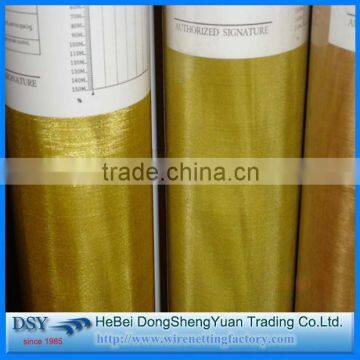 Anping factory cheap brass wire mesh to expot