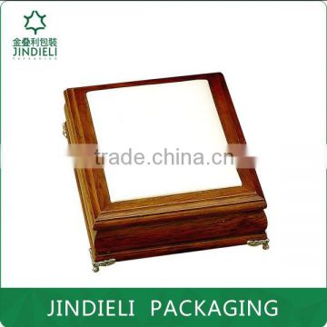 high-end wood perfume box packaging for gift