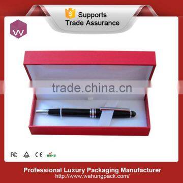 2016 luxury plastic or paper material pen gift boxes