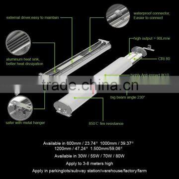 Best Selling Product 30W/70W/80W IP65 Tri Proof Led Lamp photo-2