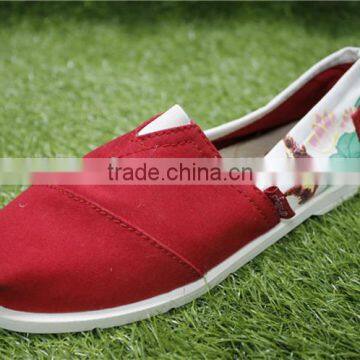 Chinese wind style of printing canvas shoes