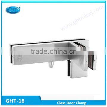 Design styles Glass door clamp,alien patch fitting,overpanel"L"patch with fin, Eccentric,stainless steel& aluminum alloy