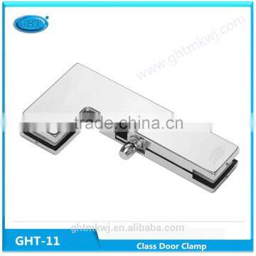 high quality connector with fin for glass door clamp patch fitting