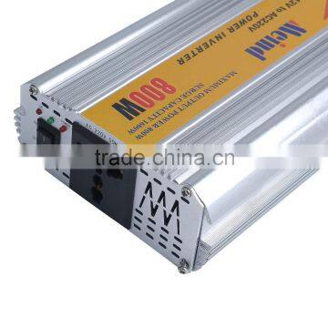 Factory price and Durable 800W DC12V TO AC 220V power inverter