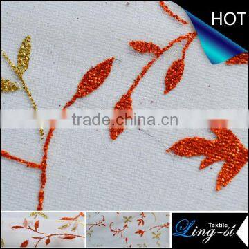 Polyester Tulle Bronzing Fabric for Decoration and Dress