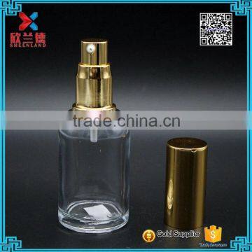 wholesale cosmetic lotion container empty 50ml glass powder foundation packing bottle                        
                                                                                Supplier's Choice