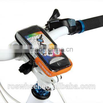 Wholesale roswheel 11363 smart phone bag Iphone samsung bicycle handlebar bag