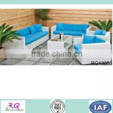 Rattan Wicker Sofa Set Alum Frame PE Rattan
