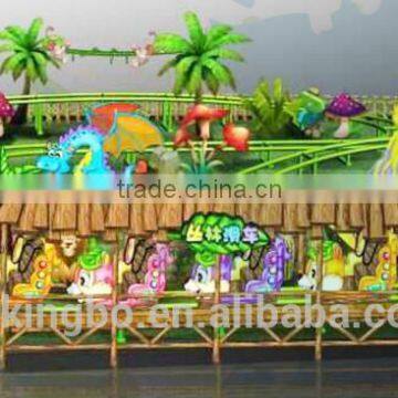 8-seat kids jungle roller coaster