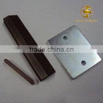 Sintered rectangle magnets with 2 holes