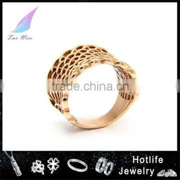 stainless steel ring 2016 new popular unique jewelry ladies rings