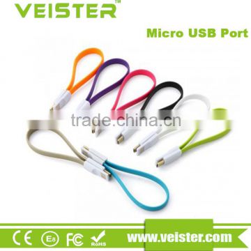 Veister New Universal Magnet Slim port Micro USB Data Charging Cable For HTC