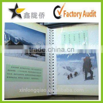 Full color customized printing attractive mini hardcover photo book