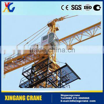 Construction crane machinery and parts on sale promtion,10 tons construction QTZ160 tower crane, traveling tower crane price