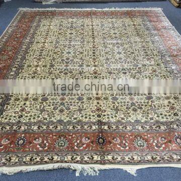 handmade silk carpet rug for sale