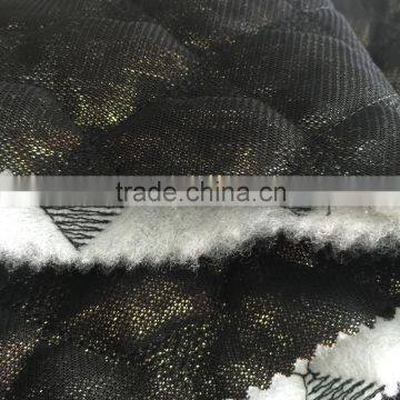 Lace Embrodiery Quilting Fabric,thermal Fabric for Down Coat,jacket and Garment photo-5