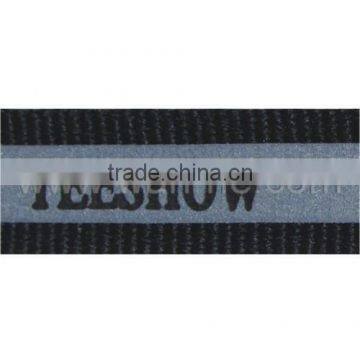 1CM WHITE REFLECTIVE WOVEN TAPE