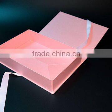 Luxury High End Pink Gift Packaging Boxes photo-3