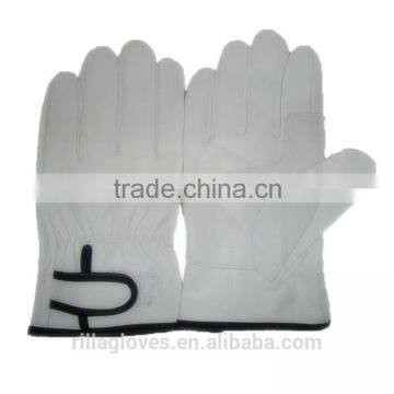 Pigskin Top Layer Slip-resistant Safety Work Gloves
