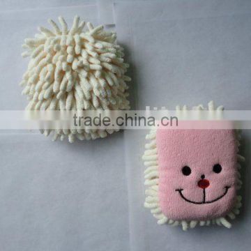 Chenille washing sponge