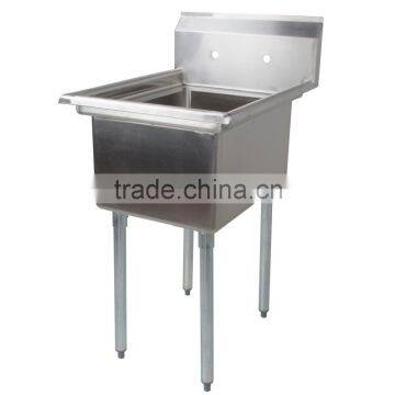 NSF Freestanding Commercial Stainless Steel 1 One Compartment Sink for Catering photo-5