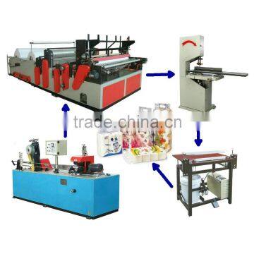 XY-AI-300 Small Toilet Paper Roll Cutting Machine photo-4