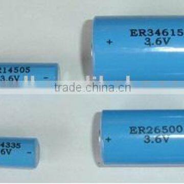 ER14335 2/3AA CR14335 Lithium 3.6V Thionyl Chloride Battery ER series