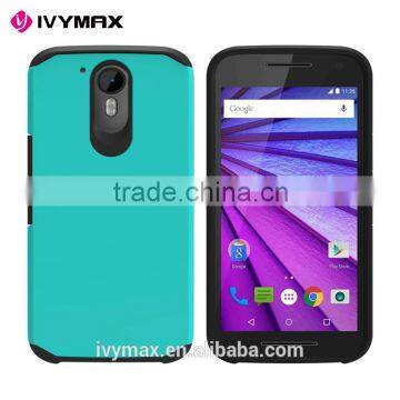 IVYMAX New Products For Sale Tuff Hybrid Phone Protective Cover for Mototola Moto G4 Plus Accesorios Para Celulares