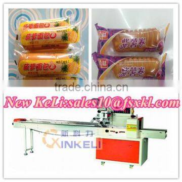 Finger bread horizontal automatic packaging machine