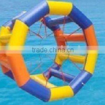 hot sale colourful cheap inflatable water games roller