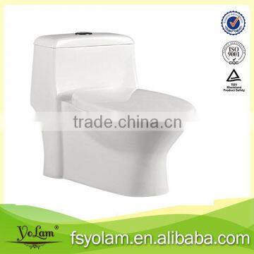 latest pattern ceramic one piece s trap water cistern/wc toilet