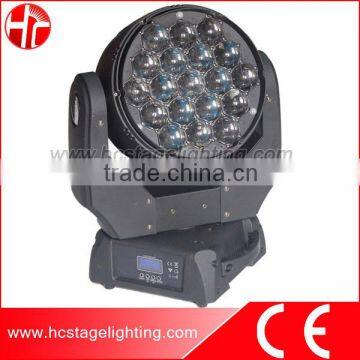 Professional Light Equipment Osram Rgbw 19x15w Led Movers Zoom Head Light