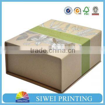 Elegant high quality custom printed cosmetic box