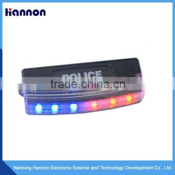 Battery powered Traffic shoulder LED warning Lights for safety