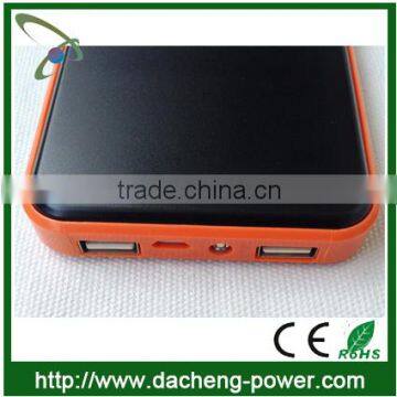 Factory Wholesale 10000mAH Solar Cellphone Charger With Dual Usb Port Quality Choice